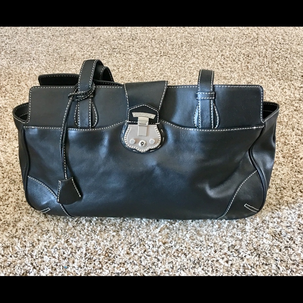 Talbots black bag.  Fantastic condition!!